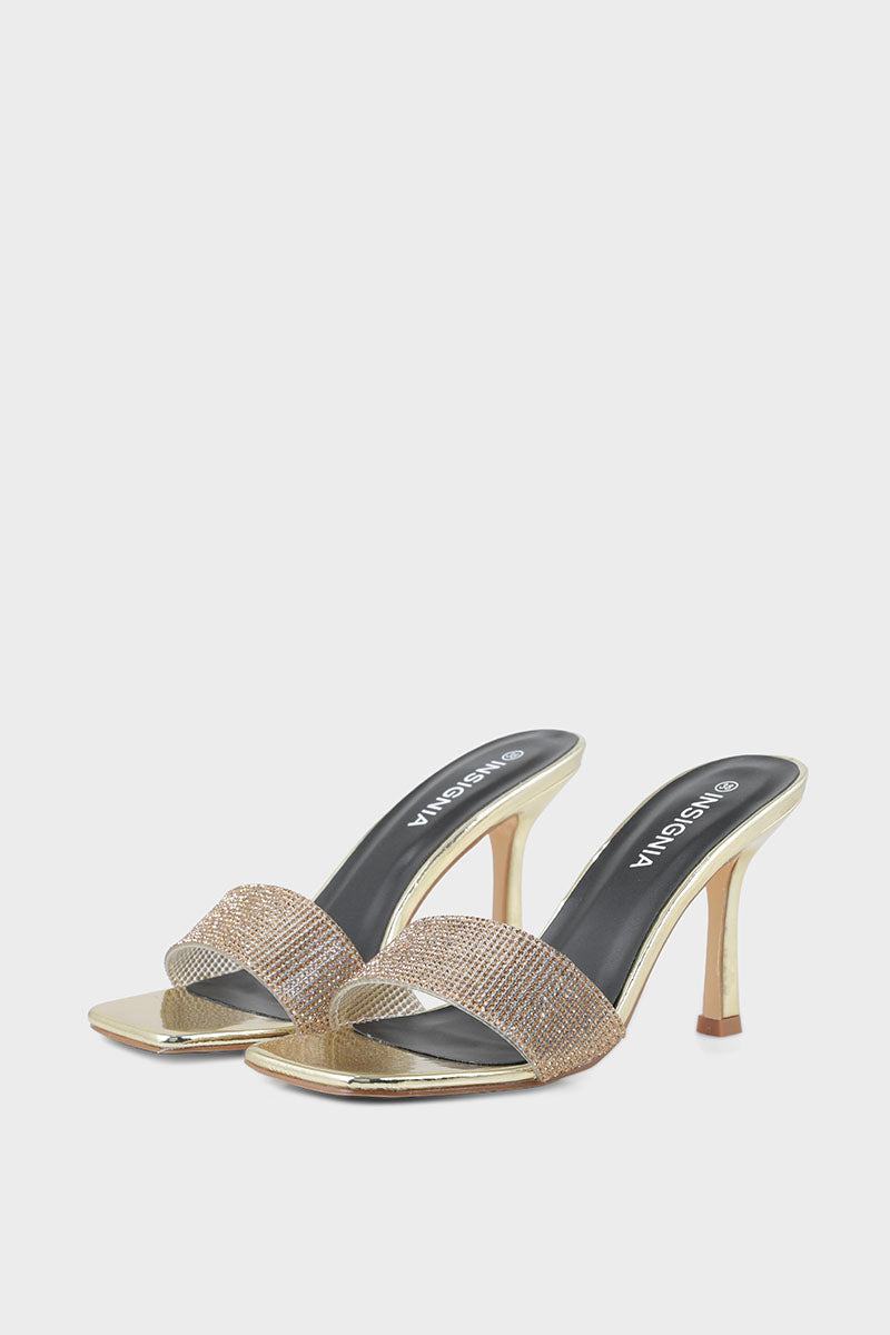 Party Wear Slip On IP0013-Golden